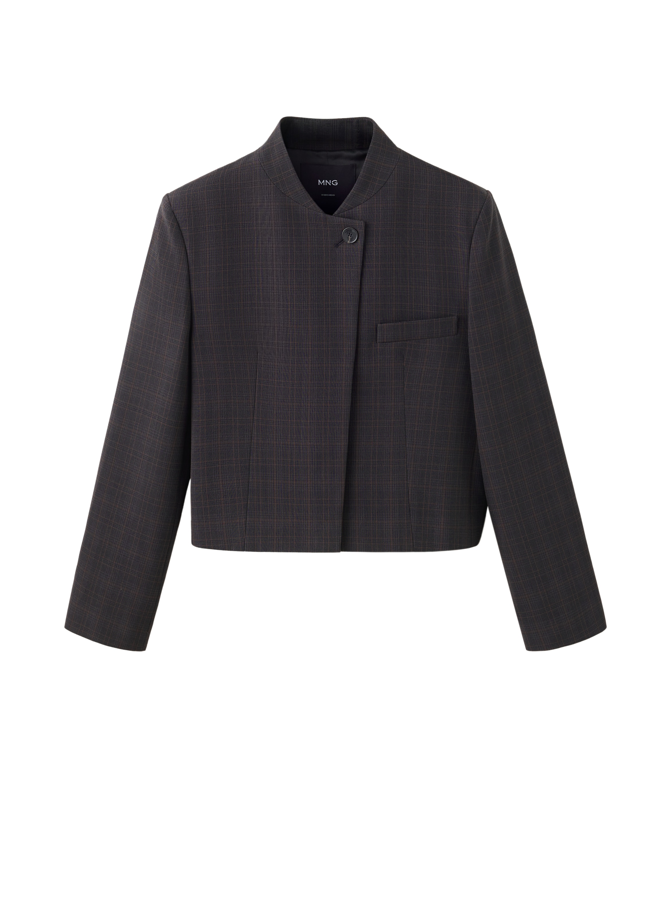 MANGO Blazer 'VITORIA' in Brown: front
