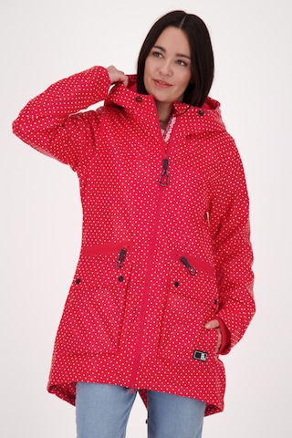 Alife and Kickin Between-Seasons Parka 'AudreyAK' in Red: front