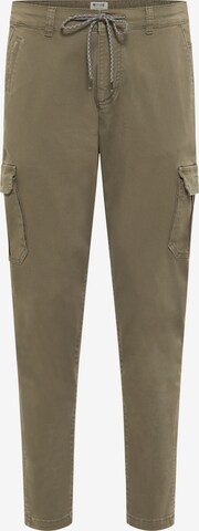 MUSTANG Tapered Cargohose in Grün: predná strana