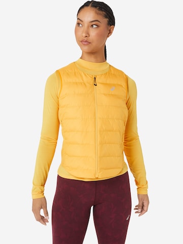 ASICS Sports vest in Yellow: front