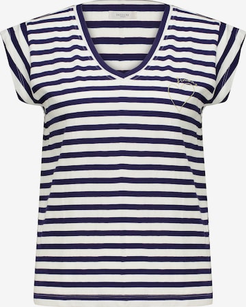 T-Shirt 'VAMIKA' Deeluxe en bleu : devant