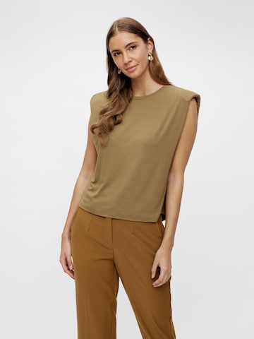 Y.A.S Tall Top 'Elle' in Brown: front