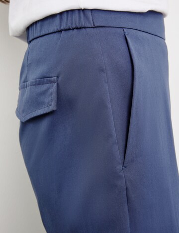 GERRY WEBER Regular Hose in Blau