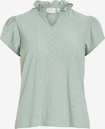 Camicia da donna 'VIPOINTA' di VILA in verde: frontale