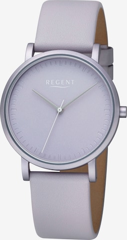 REGENT Analog Watch in Purple: front