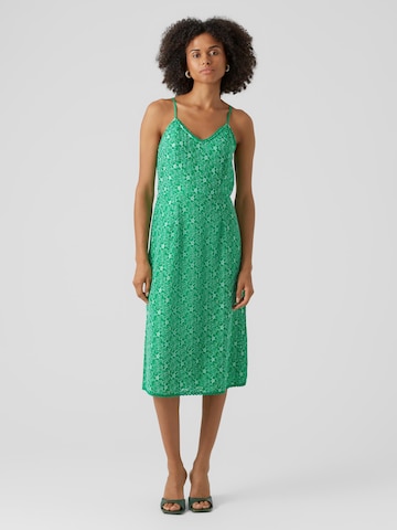 VERO MODA Jurk 'SONEY' in Groen: voorkant