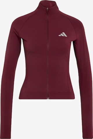 ADIDAS PERFORMANCESportska jakna 'Adi365 Seasonal' - smeđa boja: prednji dio