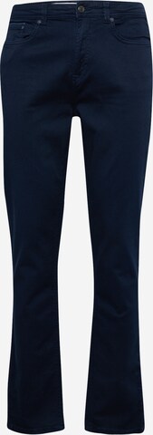 Coupe slim Pantalon chino Springfield en bleu : devant