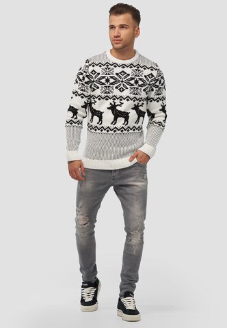 behype Strickpullover 'MSWTHOREY' in Mischfarben