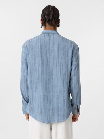Dandalo Comfort fit Button Up Shirt in Blue