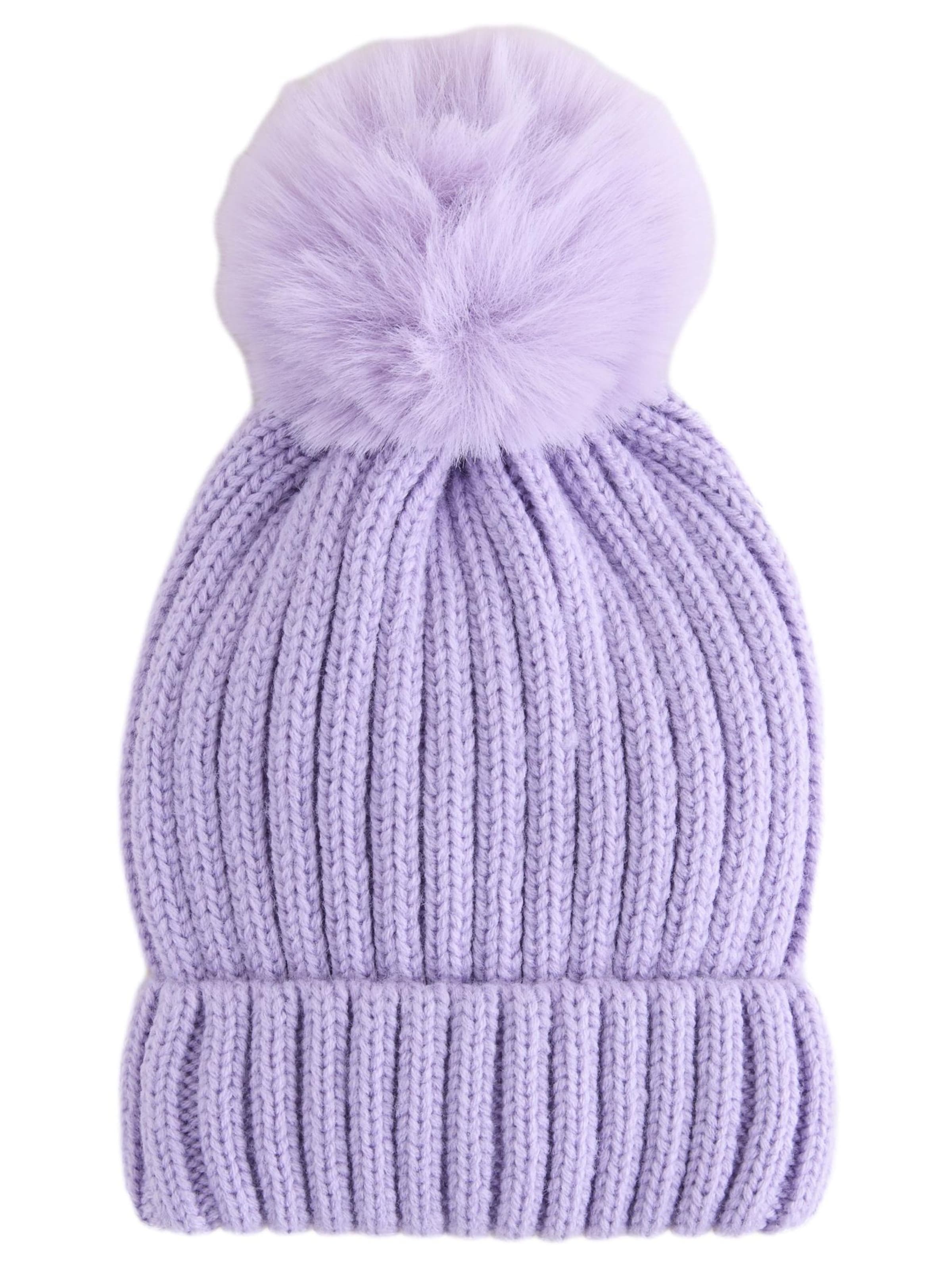 Next - Gorra en lila: frente