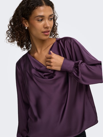 JDY Bluse 'ROCKY' in Lila