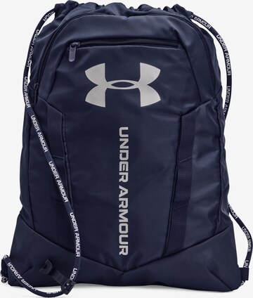UNDER ARMOUR Athletic Gym Bag in Blue: front