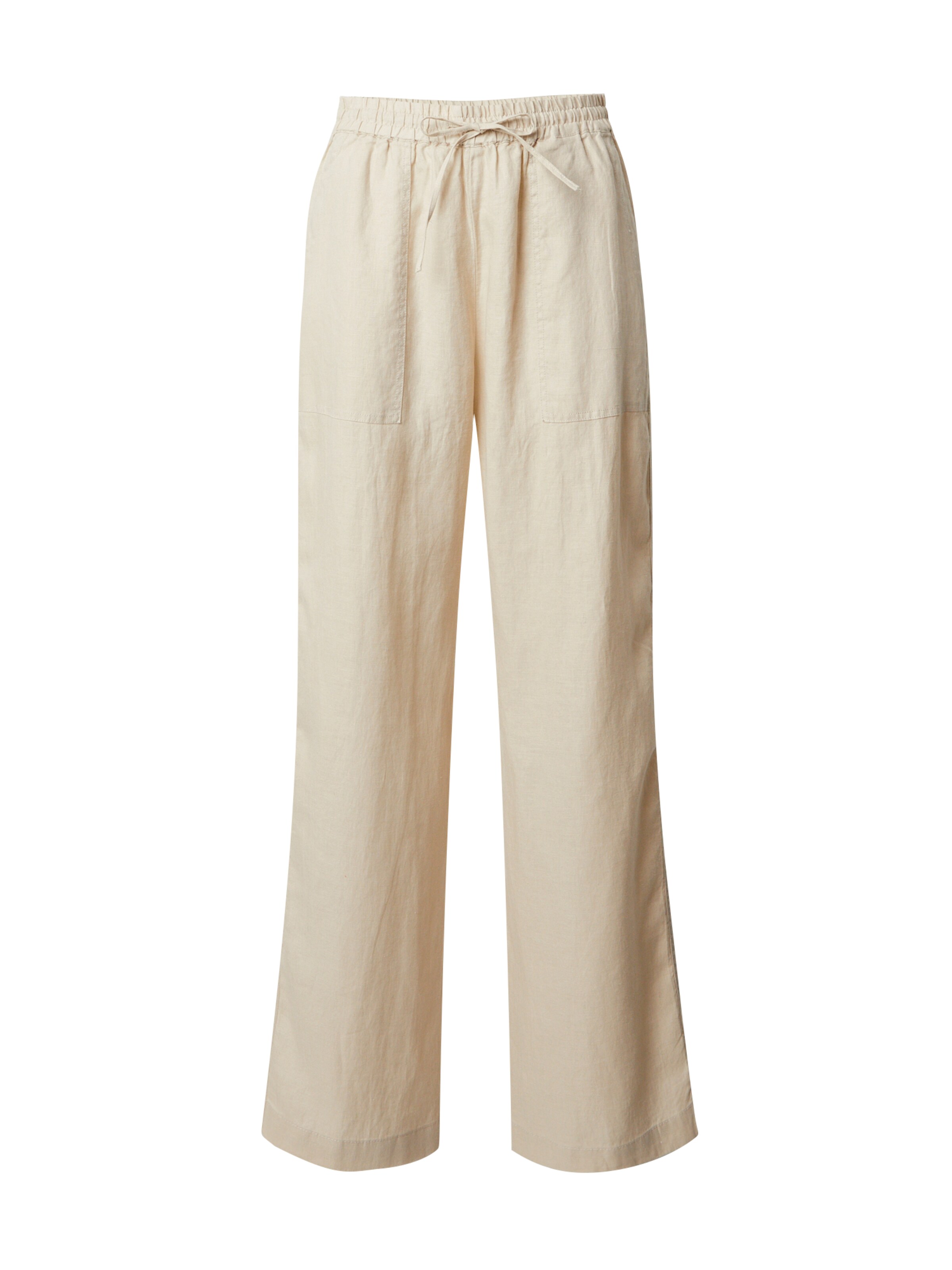 Part Two Loosefit Broek &#x27;Eniola&#x27; in Beige: voorkant