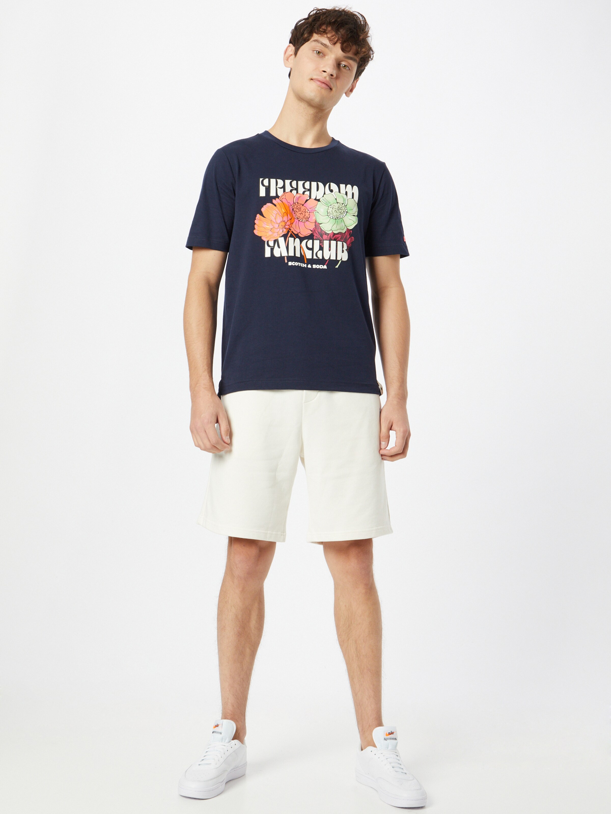 Männer Shirts SCOTCH & SODA T-Shirt in Navy - MD99223 Männer Shirts SCOTCH & SODA T-Shirt in Navy - MD99223