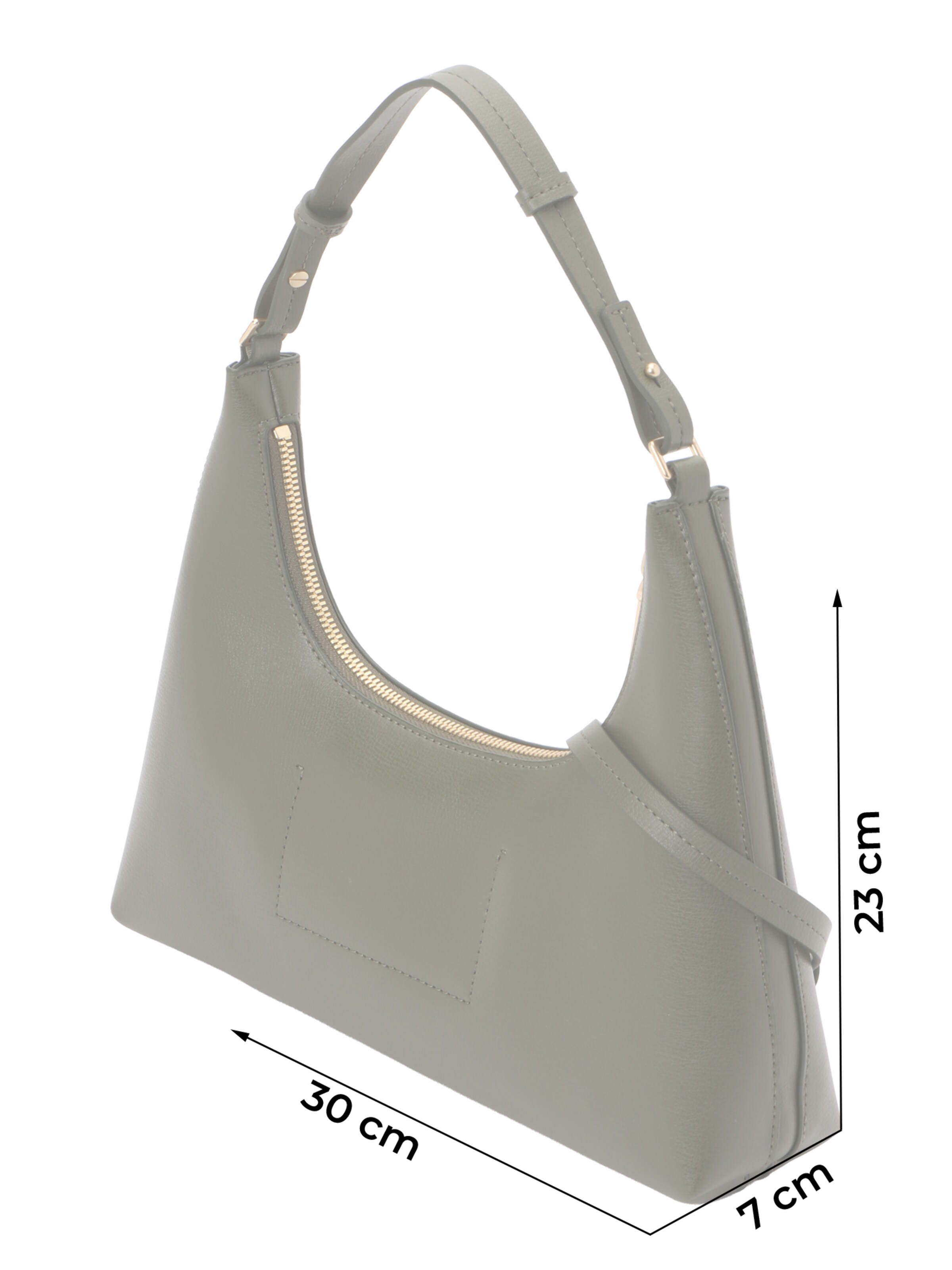 Borsa a spalla di Calvin Klein in verde