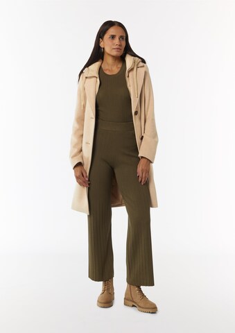 Manteau mi-saison comma casual identity en beige