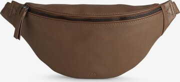 MARKBERG Fanny Pack in Brown: front