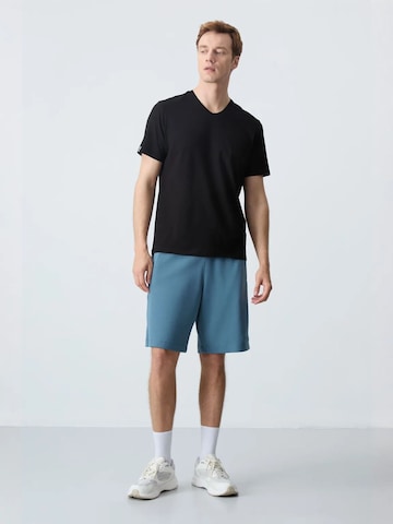 Tommy Life Loosefit Broek in Blauw