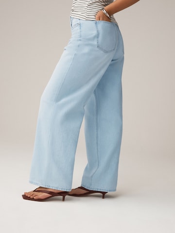 Next Wide leg Jeans in Blue