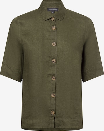 Franco Callegari Bluse in Grün: Vorderseite