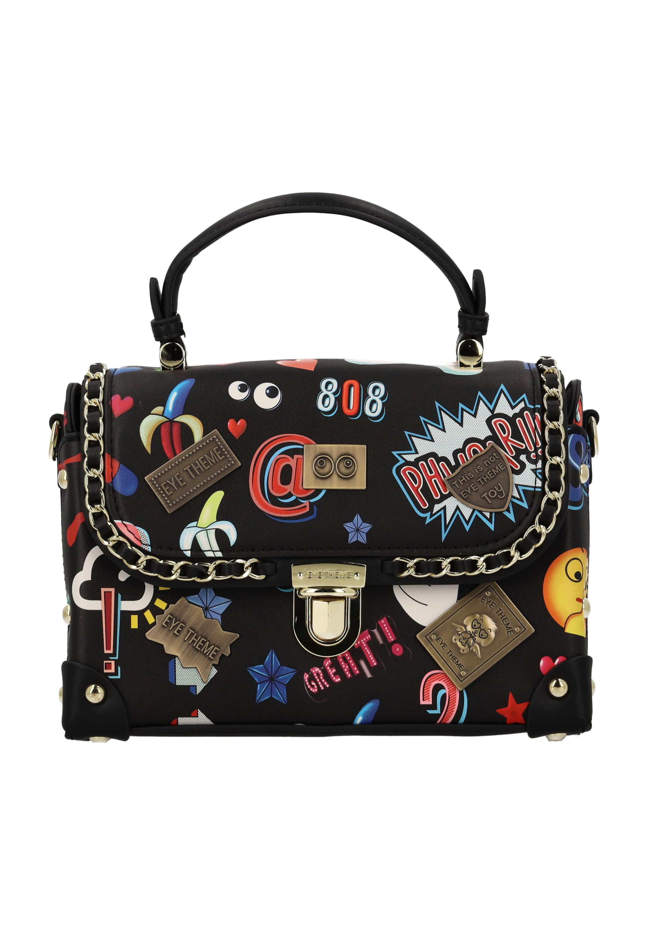 Sacs à main 'Eyetheme' MYMO en noir : devant