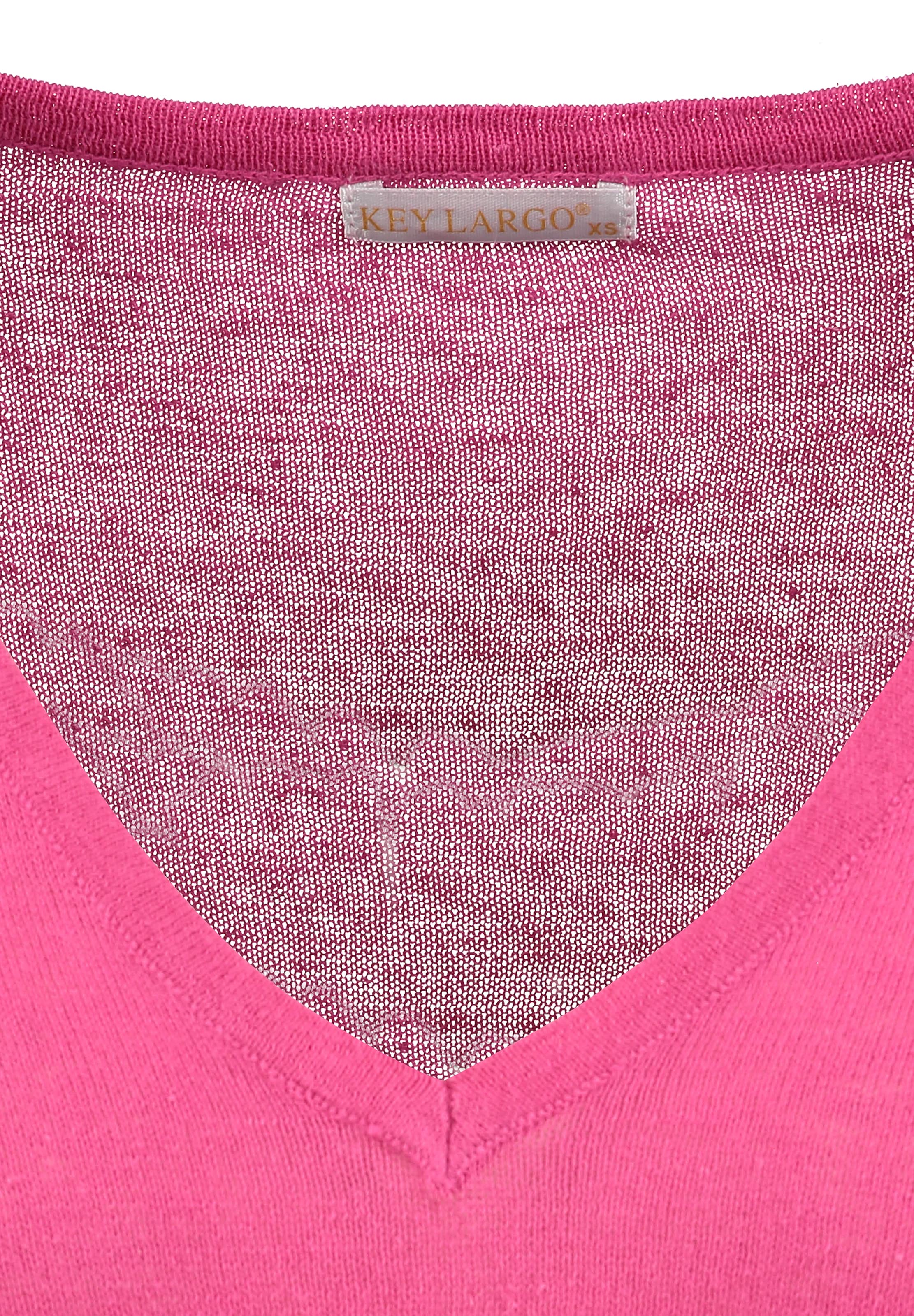 Key Largo Pulóver 'Nature' - rózsaszín