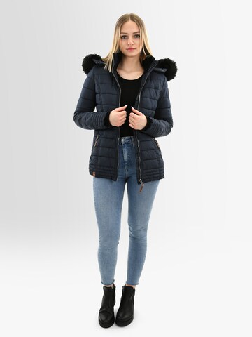 NAVAHOO Winter Jacket in Blue