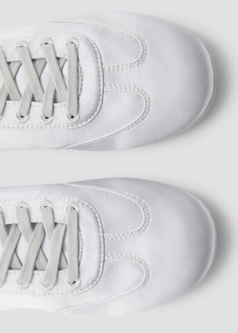 MANGO Sneaker 'Plains' in Silber