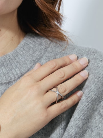 Anello 'Rai' di Luxenter in argento