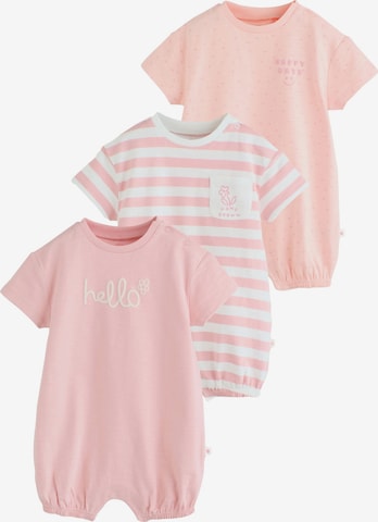 Next - Pijama entero/body en rosa: frente