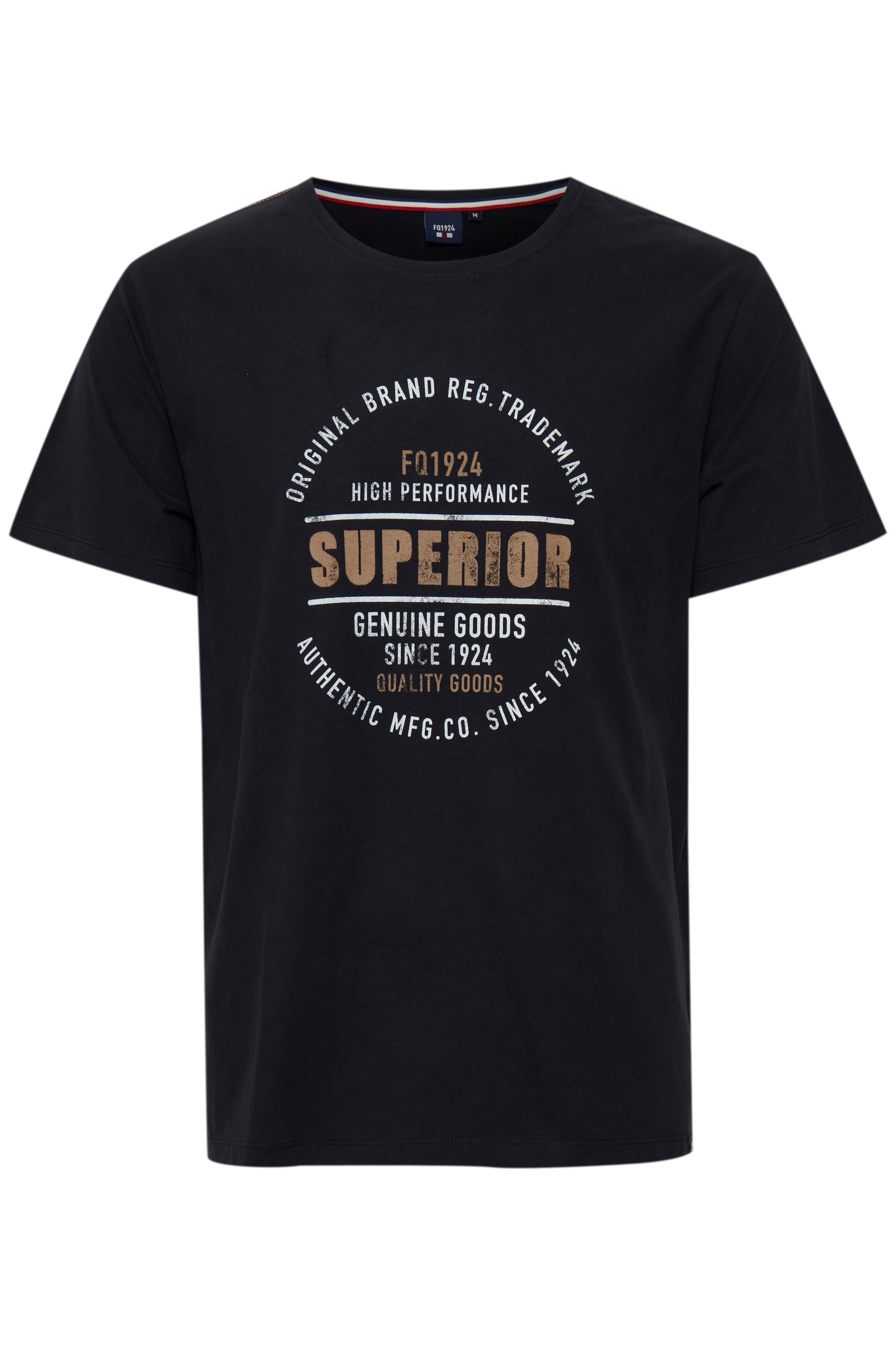 Maglietta 'RIKO' di FQ1924 in nero: frontale