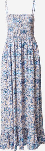 Zwillingsherz Letní šaty 'Damira' – modrá: přední strana
