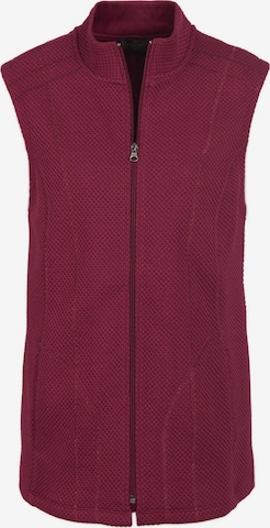 Gilet Goldner en rouge : devant