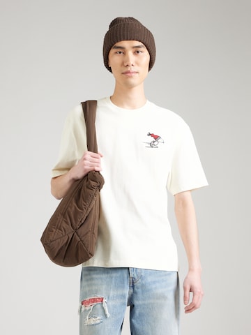 Tricou de la s.Oliver pe alb: față