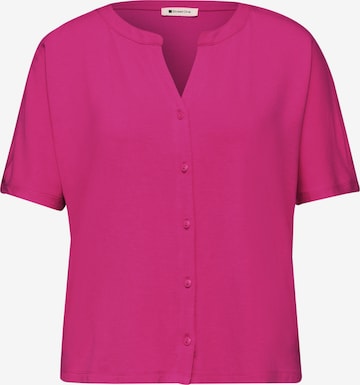 STREET ONE Blouse in Pink: front