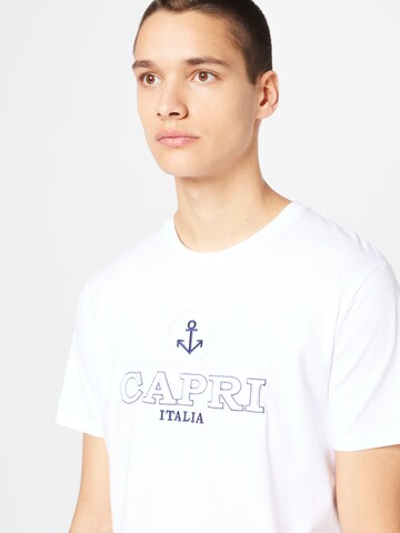 Harmony Paris - Camiseta 'CAPRI ANCHOR' en blanco