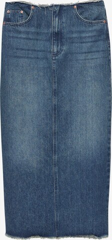 Pull&Bear Rok in Blauw: voorkant