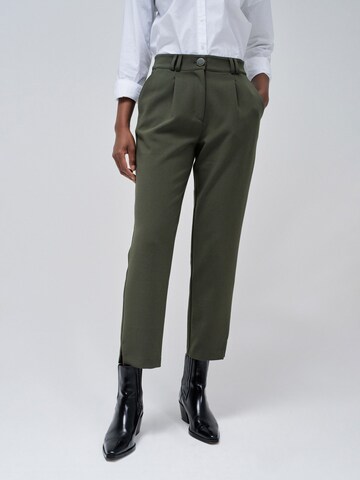 Salsa Jeans Slim fit Chino trousers in Green: front