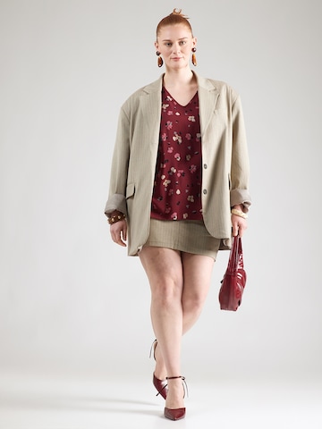 ONLY Carmakoma Halenka 'CARPETREA' – červená