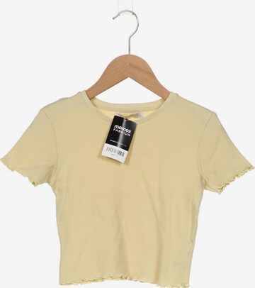 Pull&Bear Top & Shirt in S in Yellow: front