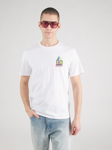 Volcom T-Shirt 'CATV' in Weiß