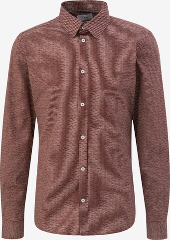 Chemise s.Oliver en marron : devant