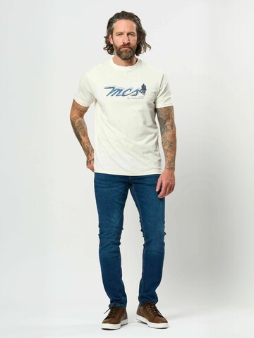 MCS Regular Fit Skjorte ' MCJason ' i beige