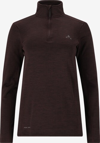 Whistler Performance Shirt 'Juice' in Brown: front