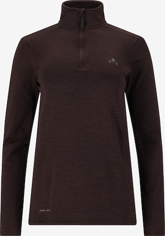 Whistler Performance shirt 'Juice' in Brown: front