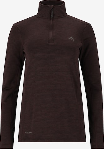 Whistler Performance Shirt 'Juice' in Brown: front