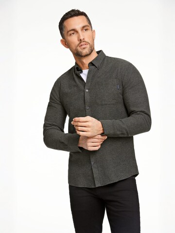Coupe regular Chemise Lindbergh en vert