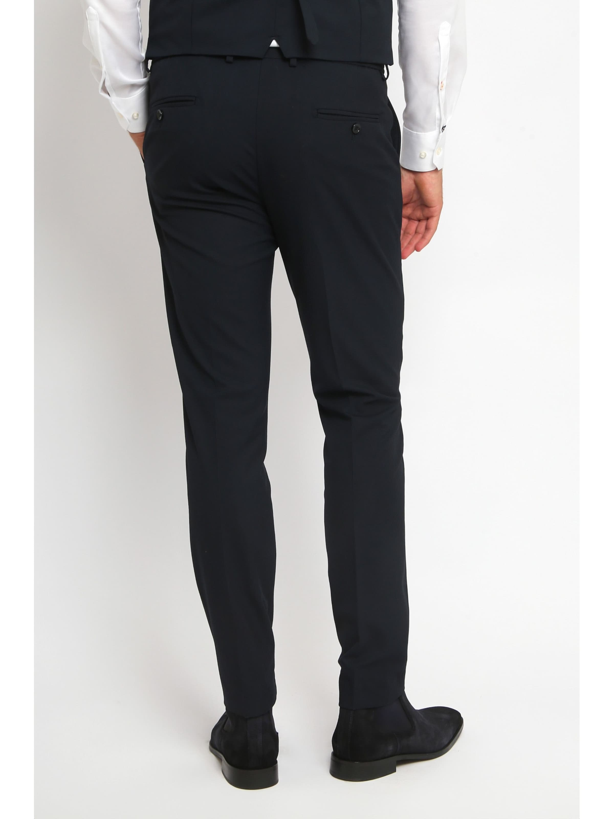 Suitable Slimfit Bügelfaltenhose‌‌‌‌‌ in Blau