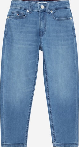 TOMMY HILFIGER Tapered Jeans i blå: forside